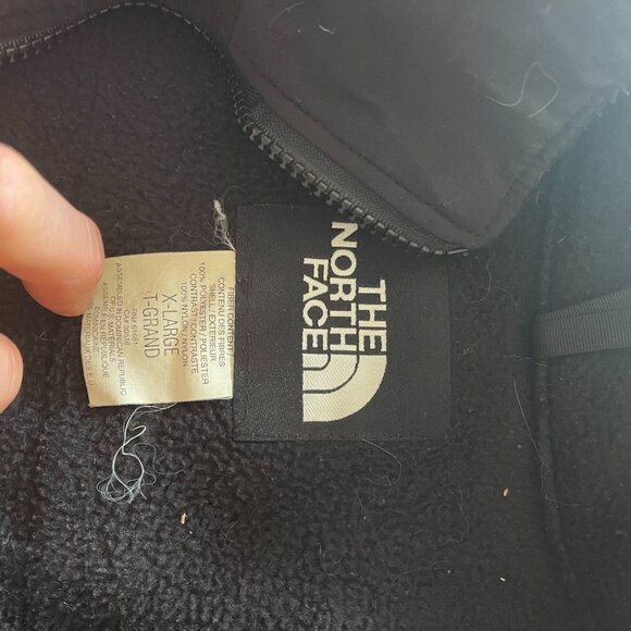 THE NORTH FACE vintage thick fleece w/2 way underarm zips/Mens XL - Picture 4 of 7